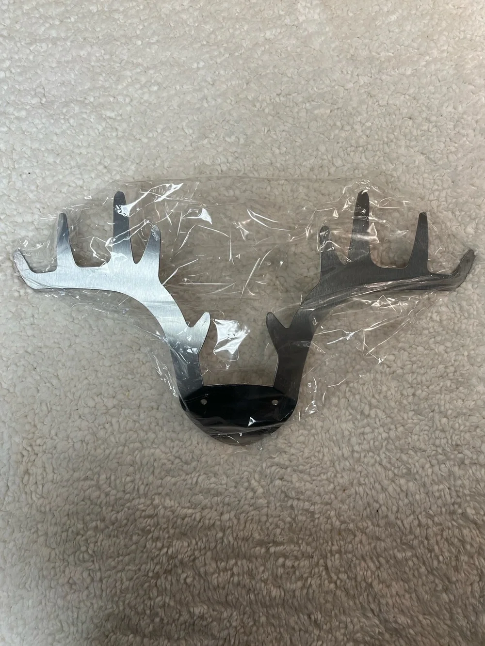 Fred & Friends RACK Clothing/Coat Hanger in Finished Stainless Steel Organizer